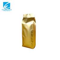 Aluminum foil heat seal pouches/Side gusset packaging bags for tea or coffee