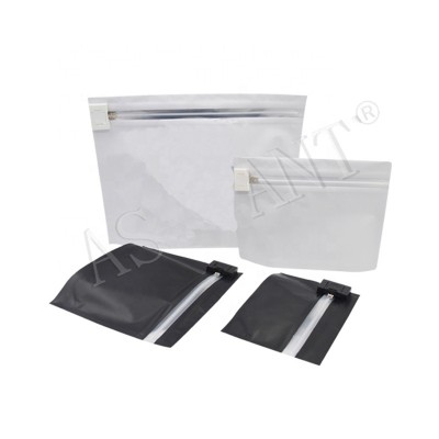 ASTM Compliant Smell Proof Mylar Foil Child Resistant Exit Zip lock Bags for Legal Medicinal Products